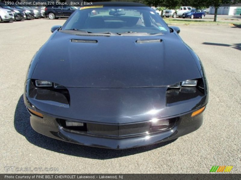 Black / Black 1993 Chevrolet Camaro Z28 Coupe