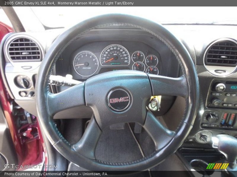 Monterey Maroon Metallic / Light Tan/Ebony 2005 GMC Envoy XL SLE 4x4
