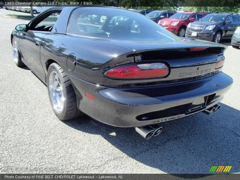 Black / Black 1993 Chevrolet Camaro Z28 Coupe