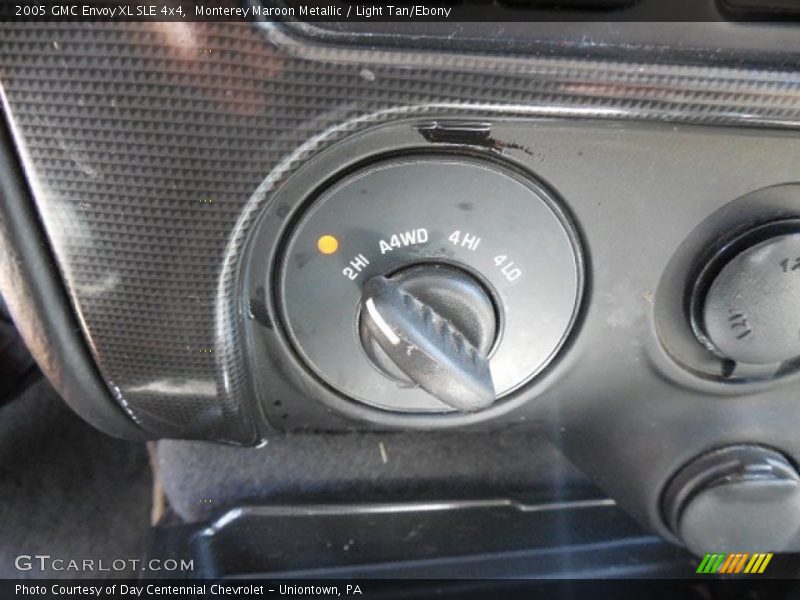 Monterey Maroon Metallic / Light Tan/Ebony 2005 GMC Envoy XL SLE 4x4