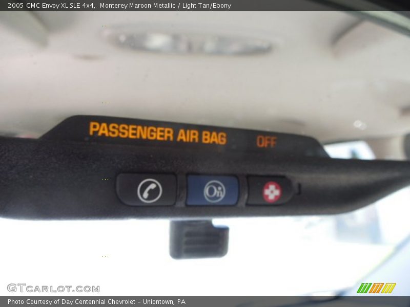 Monterey Maroon Metallic / Light Tan/Ebony 2005 GMC Envoy XL SLE 4x4