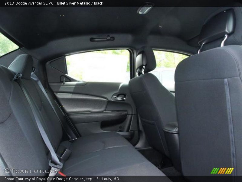 Billet Silver Metallic / Black 2013 Dodge Avenger SE V6