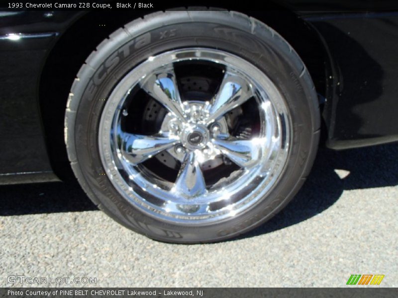 Black / Black 1993 Chevrolet Camaro Z28 Coupe