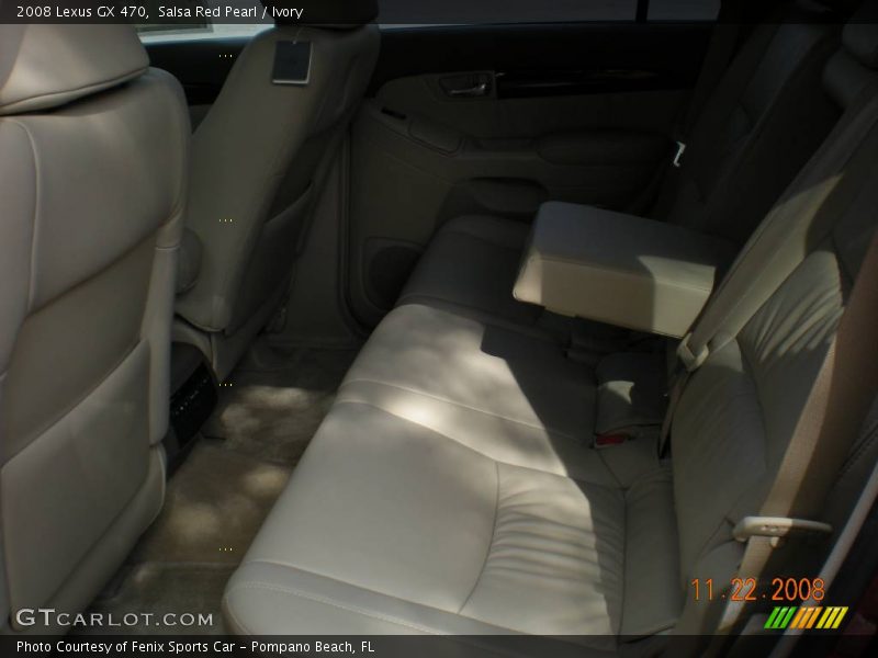 Salsa Red Pearl / Ivory 2008 Lexus GX 470
