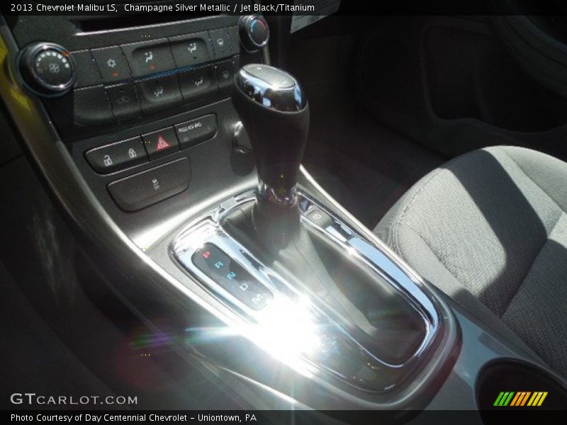 Champagne Silver Metallic / Jet Black/Titanium 2013 Chevrolet Malibu LS
