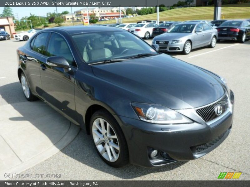 Front 3/4 View of 2011 IS 350 AWD