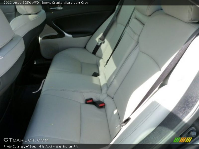 Rear Seat of 2011 IS 350 AWD