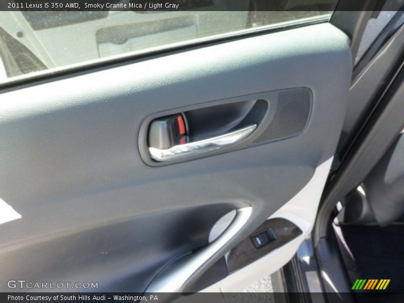 Smoky Granite Mica / Light Gray 2011 Lexus IS 350 AWD