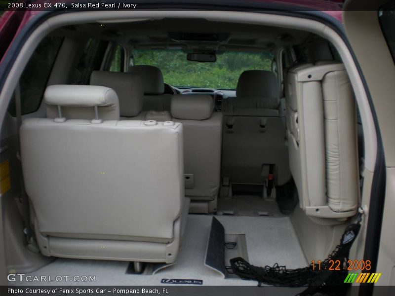 Salsa Red Pearl / Ivory 2008 Lexus GX 470
