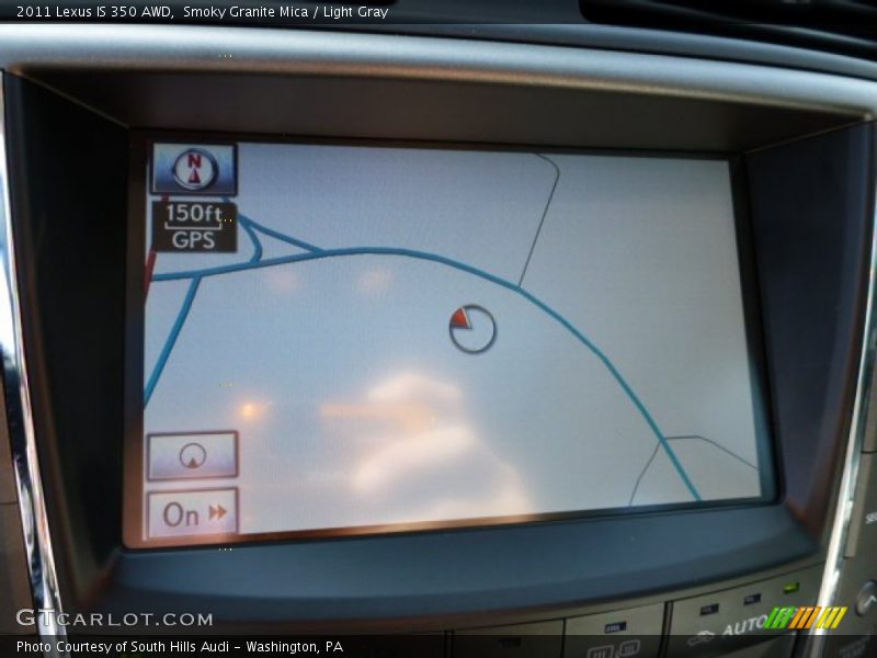 Smoky Granite Mica / Light Gray 2011 Lexus IS 350 AWD