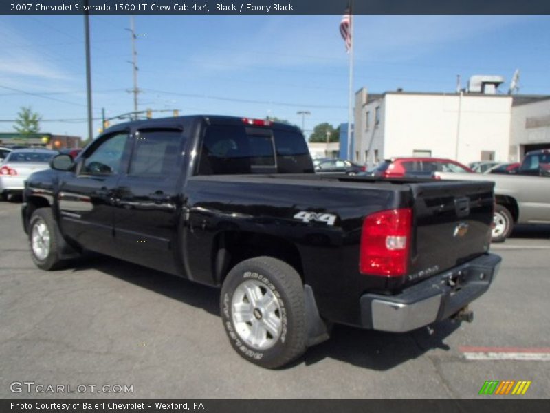 Black / Ebony Black 2007 Chevrolet Silverado 1500 LT Crew Cab 4x4