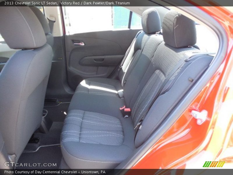 Victory Red / Dark Pewter/Dark Titanium 2013 Chevrolet Sonic LT Sedan