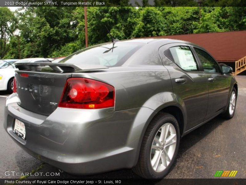 Tungsten Metallic / Black 2013 Dodge Avenger SXT V6