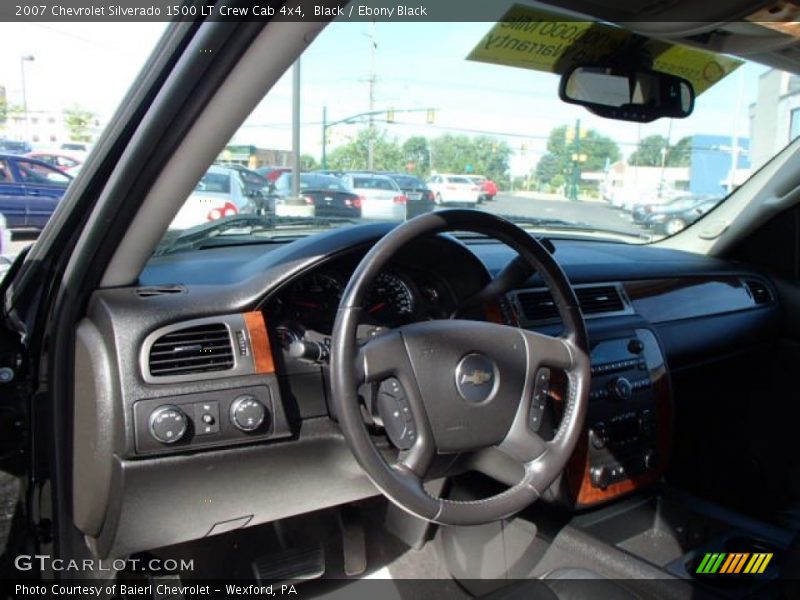 Black / Ebony Black 2007 Chevrolet Silverado 1500 LT Crew Cab 4x4