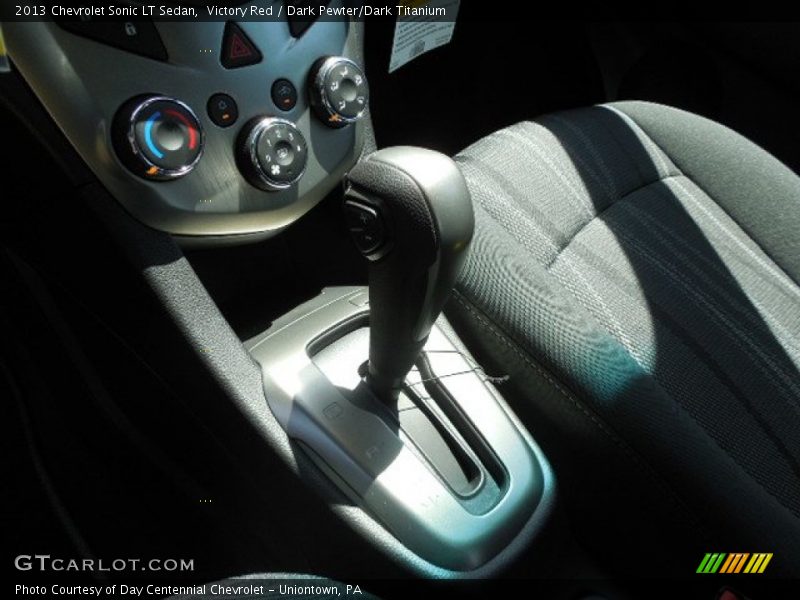 Victory Red / Dark Pewter/Dark Titanium 2013 Chevrolet Sonic LT Sedan