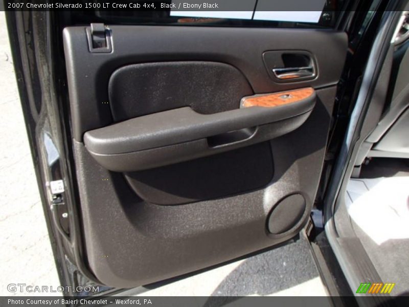 Black / Ebony Black 2007 Chevrolet Silverado 1500 LT Crew Cab 4x4