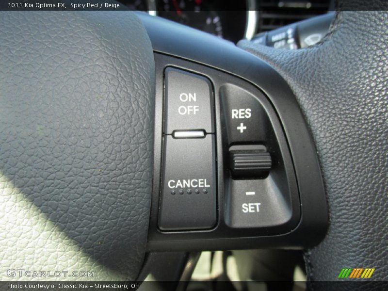 Spicy Red / Beige 2011 Kia Optima EX