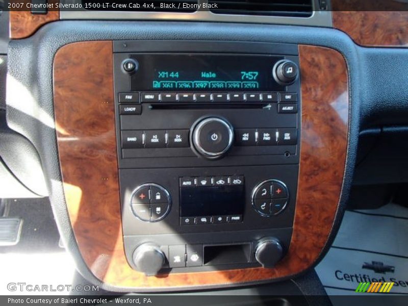 Black / Ebony Black 2007 Chevrolet Silverado 1500 LT Crew Cab 4x4