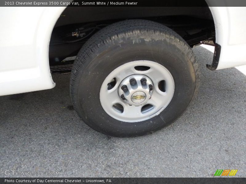 Summit White / Medium Pewter 2013 Chevrolet Express 3500 Cargo Van