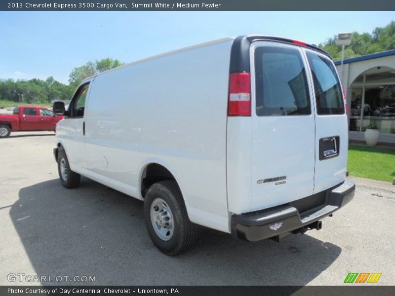 Summit White / Medium Pewter 2013 Chevrolet Express 3500 Cargo Van