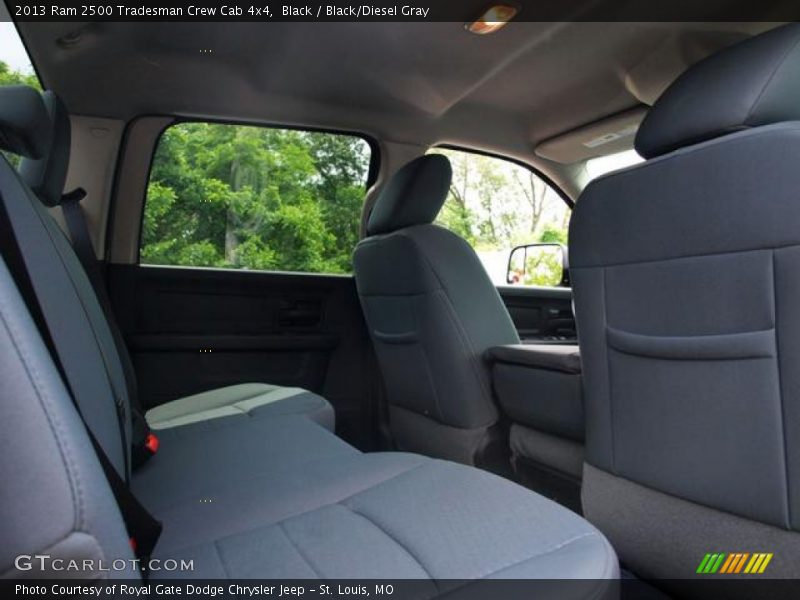 Black / Black/Diesel Gray 2013 Ram 2500 Tradesman Crew Cab 4x4