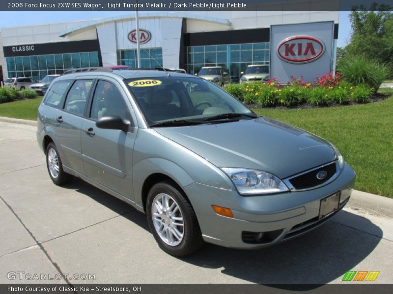 Light Tundra Metallic / Dark Pebble/Light Pebble 2006 Ford Focus ZXW SES Wagon