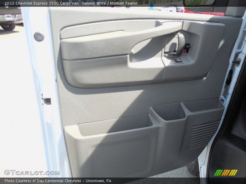 Summit White / Medium Pewter 2013 Chevrolet Express 3500 Cargo Van