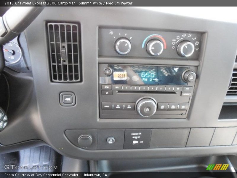 Summit White / Medium Pewter 2013 Chevrolet Express 3500 Cargo Van