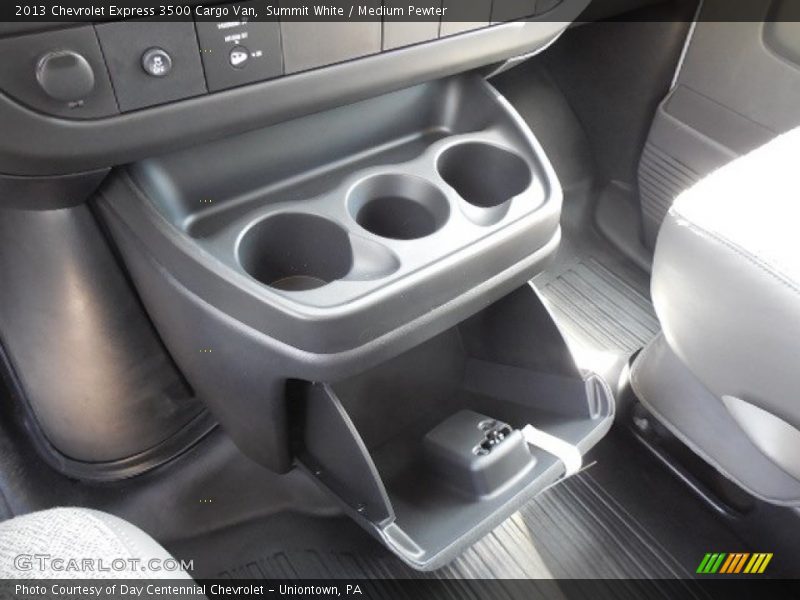 Summit White / Medium Pewter 2013 Chevrolet Express 3500 Cargo Van