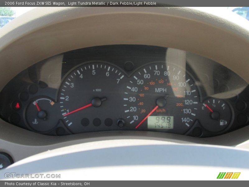Light Tundra Metallic / Dark Pebble/Light Pebble 2006 Ford Focus ZXW SES Wagon