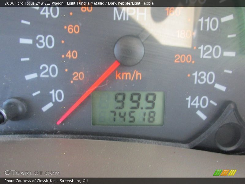 Light Tundra Metallic / Dark Pebble/Light Pebble 2006 Ford Focus ZXW SES Wagon