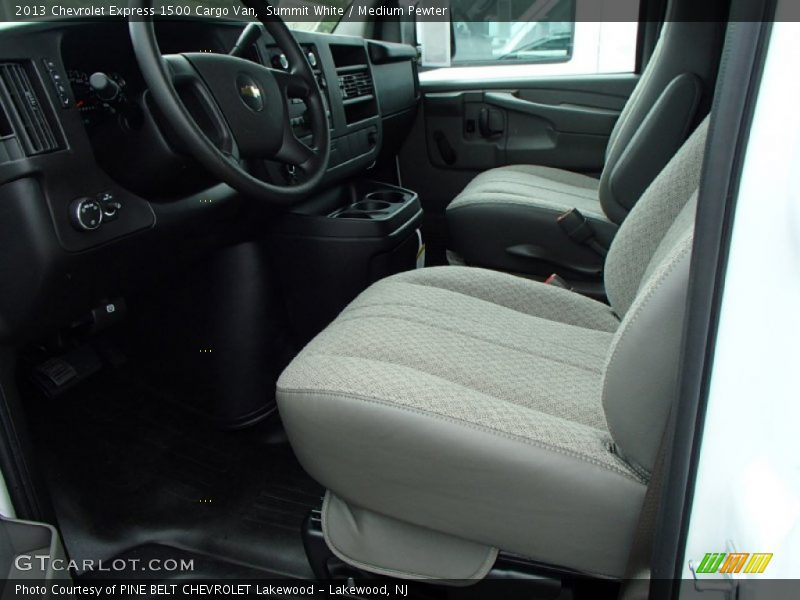 Summit White / Medium Pewter 2013 Chevrolet Express 1500 Cargo Van