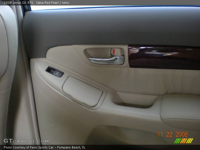 Salsa Red Pearl / Ivory 2008 Lexus GX 470