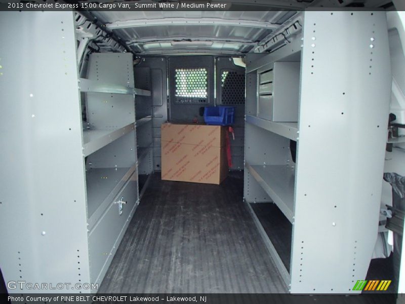 Summit White / Medium Pewter 2013 Chevrolet Express 1500 Cargo Van