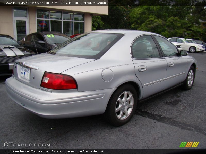 Silver Frost Metallic / Medium Graphite 2002 Mercury Sable GS Sedan