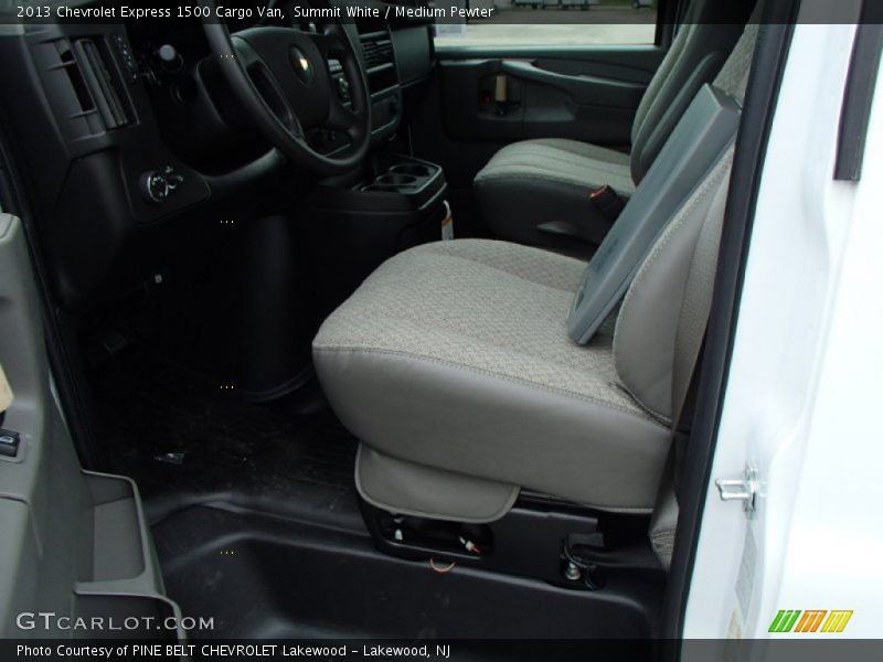 Summit White / Medium Pewter 2013 Chevrolet Express 1500 Cargo Van