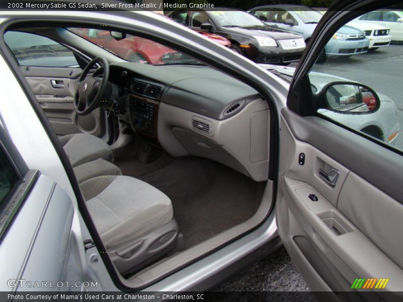 Silver Frost Metallic / Medium Graphite 2002 Mercury Sable GS Sedan