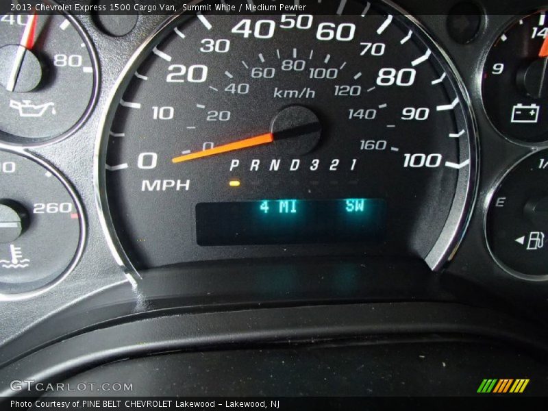 Summit White / Medium Pewter 2013 Chevrolet Express 1500 Cargo Van