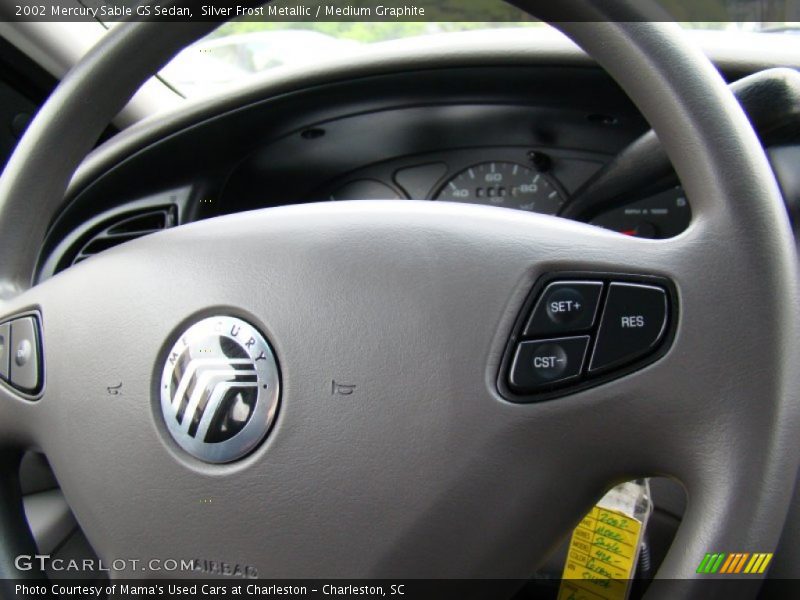 Silver Frost Metallic / Medium Graphite 2002 Mercury Sable GS Sedan