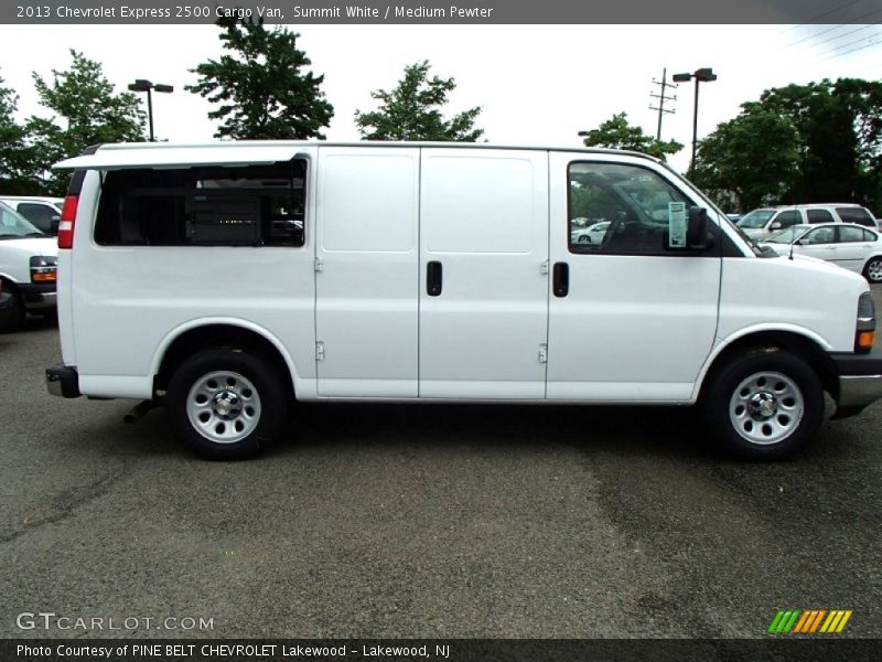Summit White / Medium Pewter 2013 Chevrolet Express 2500 Cargo Van