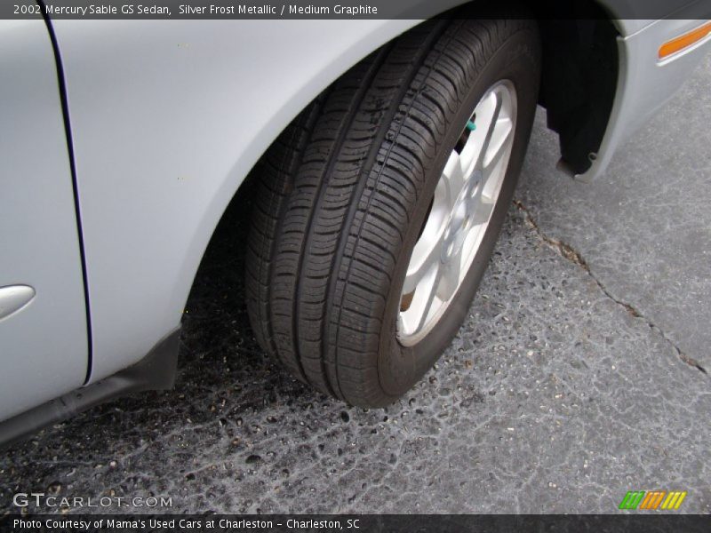 Silver Frost Metallic / Medium Graphite 2002 Mercury Sable GS Sedan