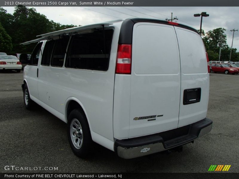 Summit White / Medium Pewter 2013 Chevrolet Express 2500 Cargo Van