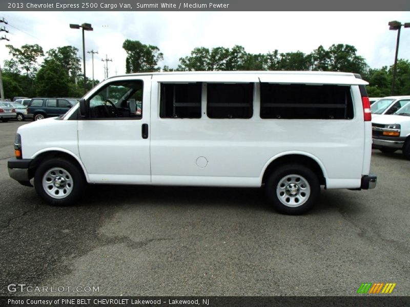 Summit White / Medium Pewter 2013 Chevrolet Express 2500 Cargo Van