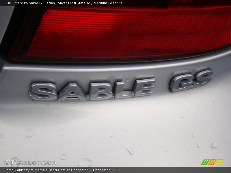 Silver Frost Metallic / Medium Graphite 2002 Mercury Sable GS Sedan