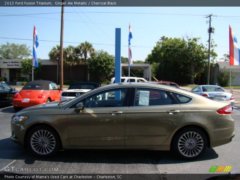  2013 Fusion Titanium Ginger Ale Metallic