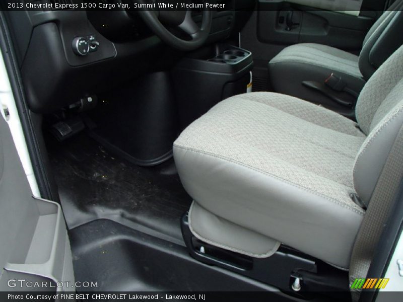 Summit White / Medium Pewter 2013 Chevrolet Express 1500 Cargo Van