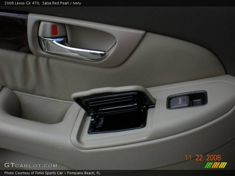 Salsa Red Pearl / Ivory 2008 Lexus GX 470