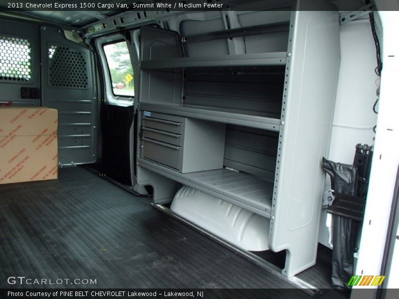 Summit White / Medium Pewter 2013 Chevrolet Express 1500 Cargo Van