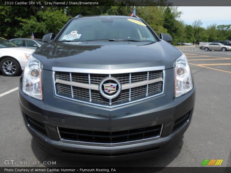 Gray Flannel / Shale/Brownstone 2010 Cadillac SRX V6