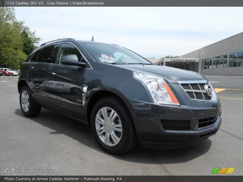 Gray Flannel / Shale/Brownstone 2010 Cadillac SRX V6